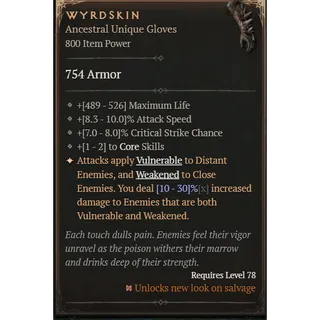 S12 ⭐ 4 GA Wyrdskin