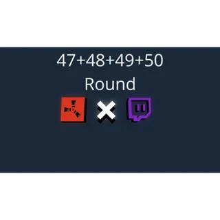 [Twitch Drops] [   47 + 48 + 49 + 50 ROUNDs ☑️ 28 unique skins ☑️ 5in1