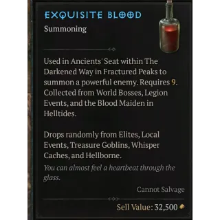 ⭐S7⭐x1000 Exquisite Blood ⭐ fast delivery