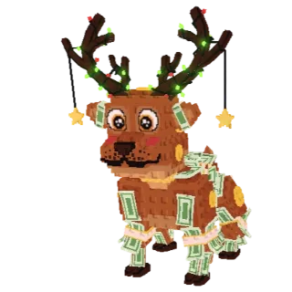 🎄 Money Money Reindeer  🎄 25 m/sec+