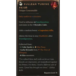 500x Kullean Tuning Prism | Fast delivery