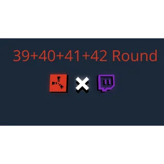 39 + 40 + 41 + 42 ROUNDs ☑️ 41unique skins ☑️ TWITCH DROPS ☑️  Instant delivery