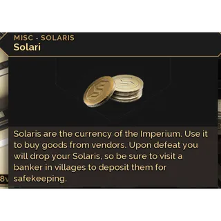 1.000.000.000 = 1Billion Solaris ⭐ All Servers 