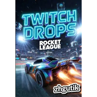 TWITCH DROPS ★ 144 REWARDS ★ RLCS 2024 46x + RLCS 2025 25x + RL Painted Drop 30x ALL PLATFORM