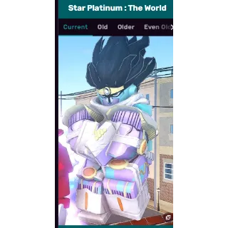 Star Platinum The World / SPTW SUMO - YBA