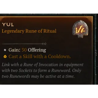 S6⭐‍ Rune: Yul - Fast delivery