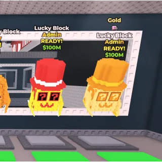 x10 🎁 Admin Lucky Block  🎁Random