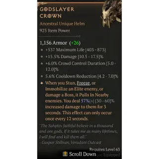 S4 / Godslayer Crown
