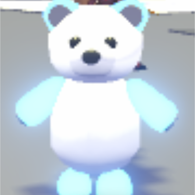 Pet Neon Fly Ride Polar Bear And Swan Adopt Me Roblox In Game