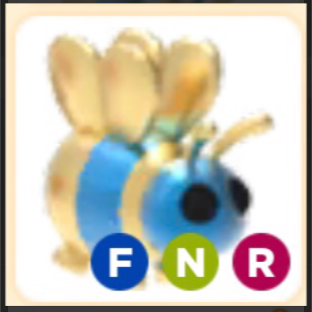 Pet Fly Ride Neon Queen Bee Adopt Me Roblox In Game Items