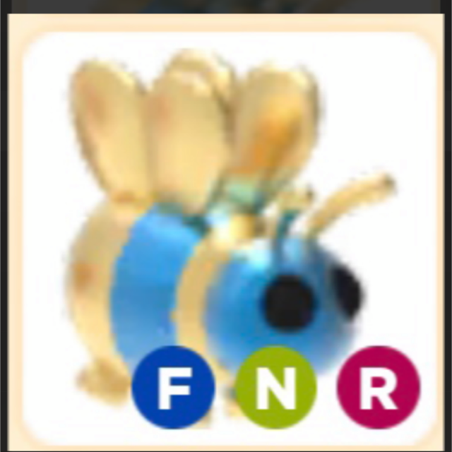 Pet 1x Neon Fly Ride Queen Bee Adopt Me Roblox In Game Items Gameflip - roblox neon bee