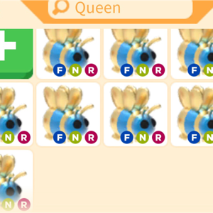 Pet Adopt Me Roblox Neon Queen Bee In Game Items Gameflip