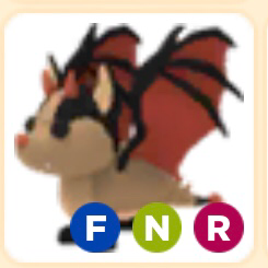 Pet Fly Ride Neon Bat Dragon Adopt Me Roblox In Game Items Gameflip