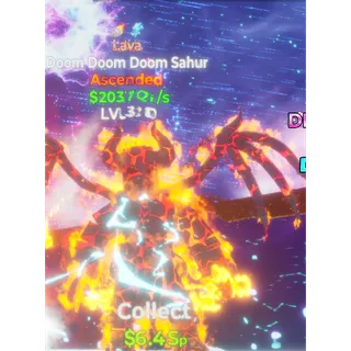 Lava Doom Doom Doom Sahur