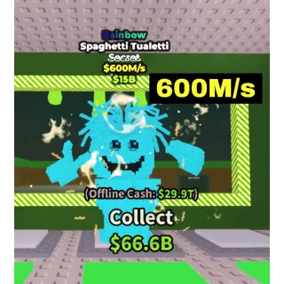 Spaghetti Tualetti Rainbow 600M/s