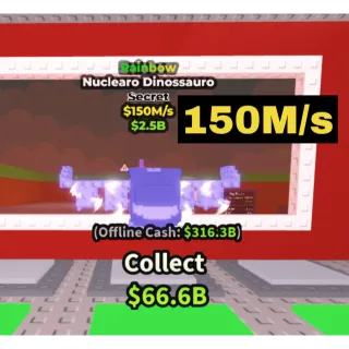 Nuclearo Dinossauro Rainbow