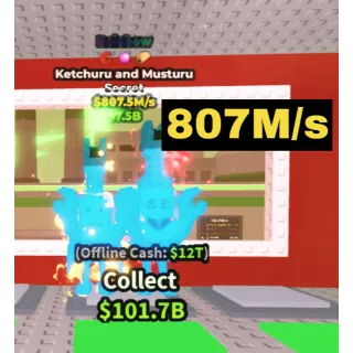 Ketchuru and Musturu Rainbow 807M/s