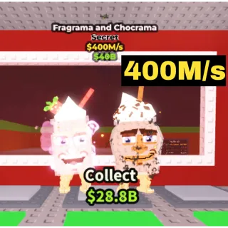 Fragrama and chocrama 400M/s