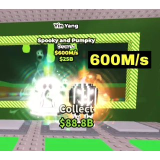 Spooky and Pumpky Yin Yang 600M/s