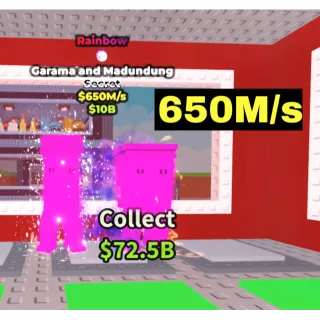 Garama and Madundung Rainbow 650M/s