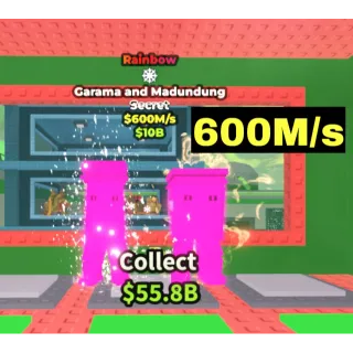 Garama and Madundug Rainbow 600M/s