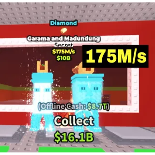 Garama and Madundung Diamond 175M/s