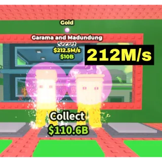 Garama and Madundung Gold 212M/s