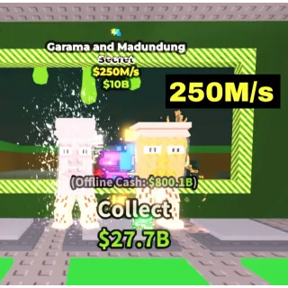 Garama and Madundung 250M/s