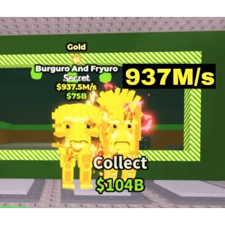 Burguru And Fryuro Gold 937M/s