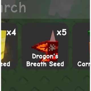 Dragon breath seed