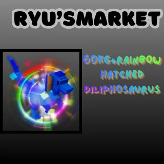 60kg+RAINBOW HATCHED DILIPHOSAURUS