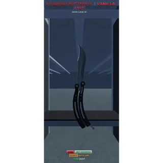 butterfly knife fragtrak MC