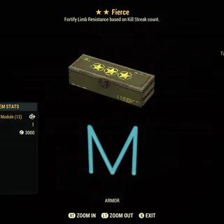 Fierce two star mods x10