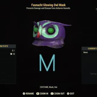 Glowing Owl Mask