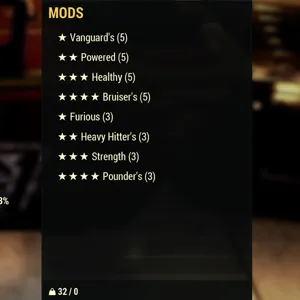 Melee Build Mods x32