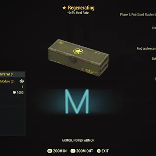 Regenerating mods x10