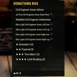 CE Armor Set+20 mods