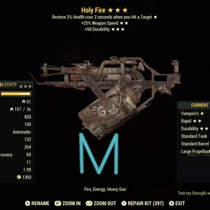 Holy Fire+Pyromaniac mod