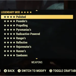 ANY Four Star Mod x10