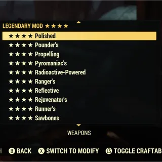 ANY Four Star Mod x1