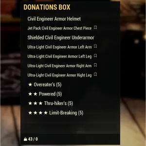 CE Armor Set+20 mods