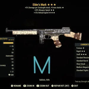 Elders Mark+4 mods