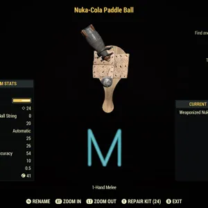 Nuka-Cola Paddle Ball