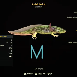 Scaled Axolotl
