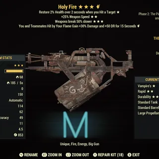 Holy Fire+Pyromaniac mod 