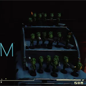 Glowing Bobbleheads Set