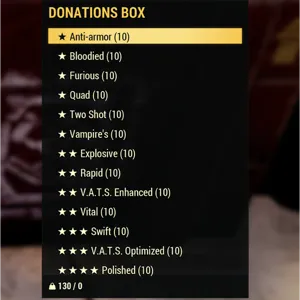 Weapon Mods Bundle x130