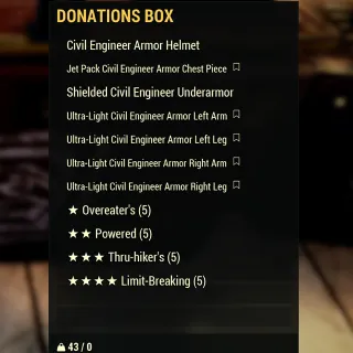 CE Armor Set+20 mods