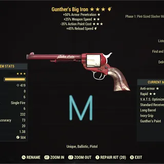 Gunther’s Big Iron