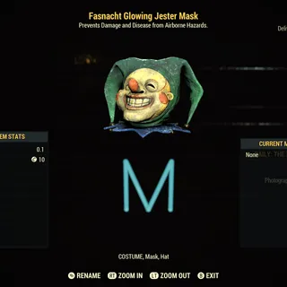 Glowing Jester Mask